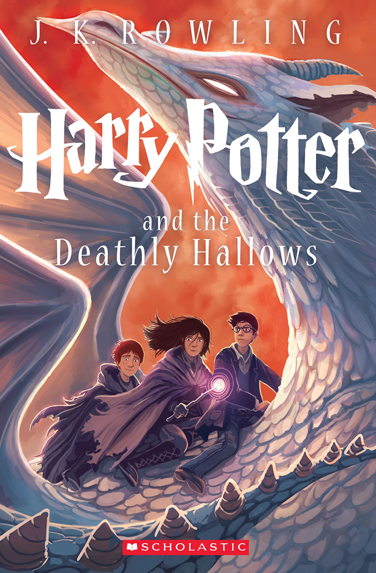 Harry Potter and the Deathly Hallows book