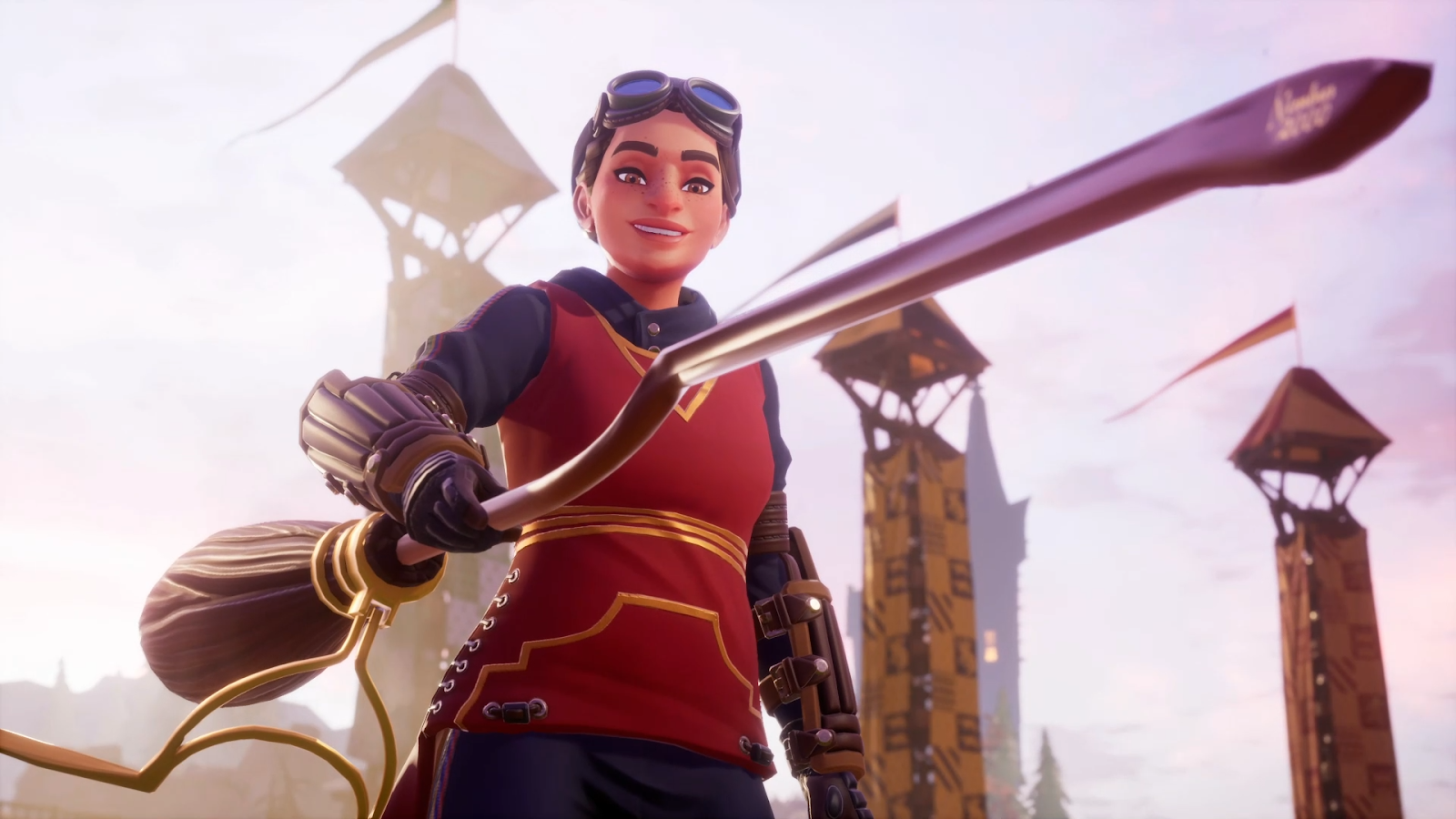 Screenshot from the game Harry Potter: Quidditch Champions