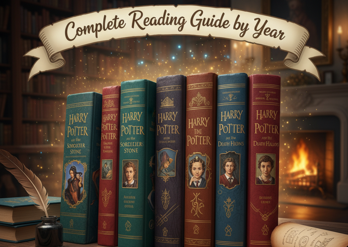 Harry Potter Books in Order – Complete Reading Guide by Year